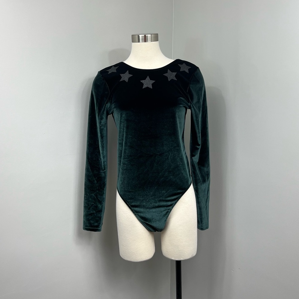 VS Green Velvet Body‎ Suit